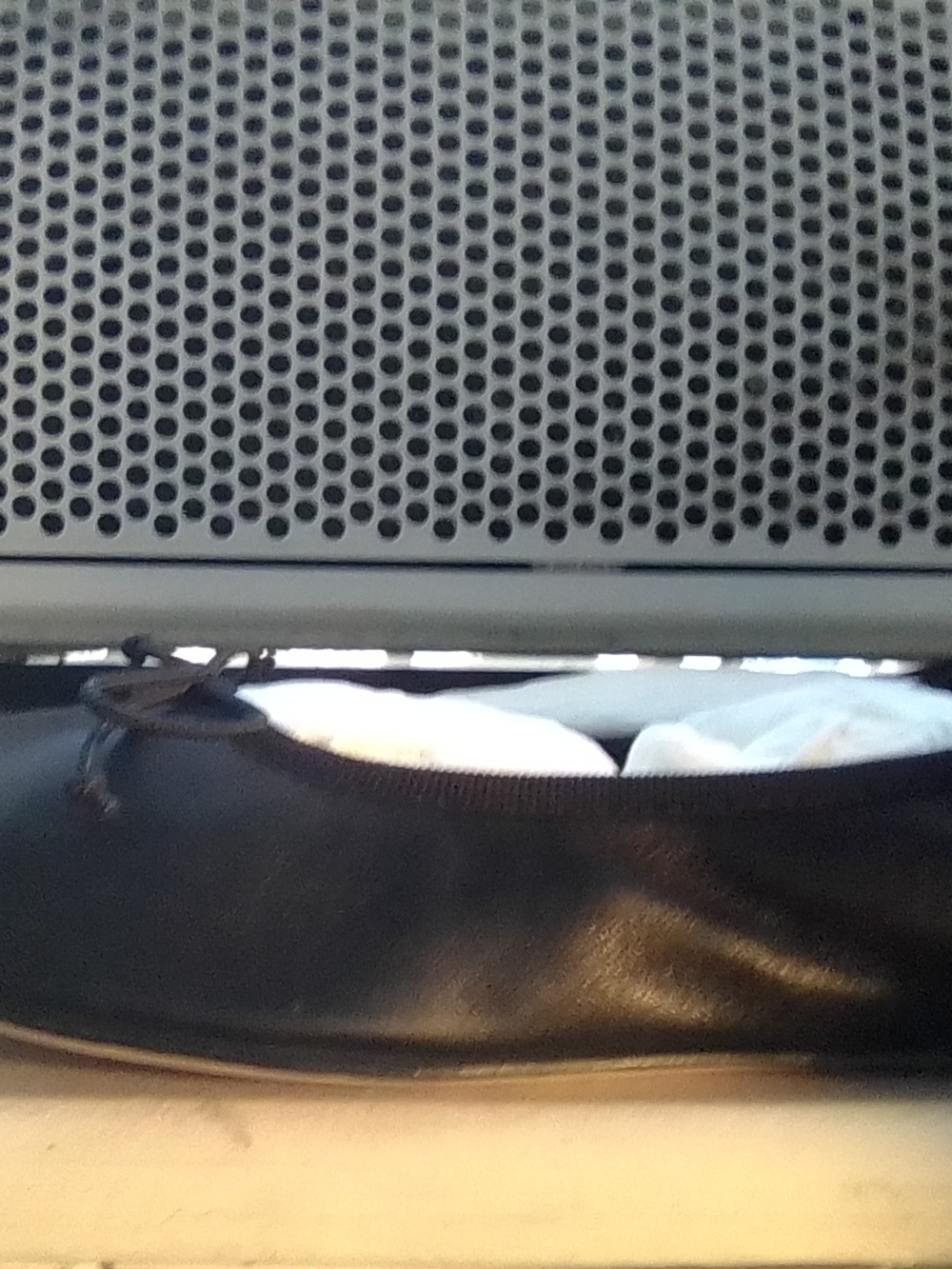 Black Ballet Flats with Bow NWT - Picture 8 of 8